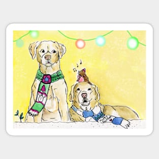 Christmas Friends Sticker